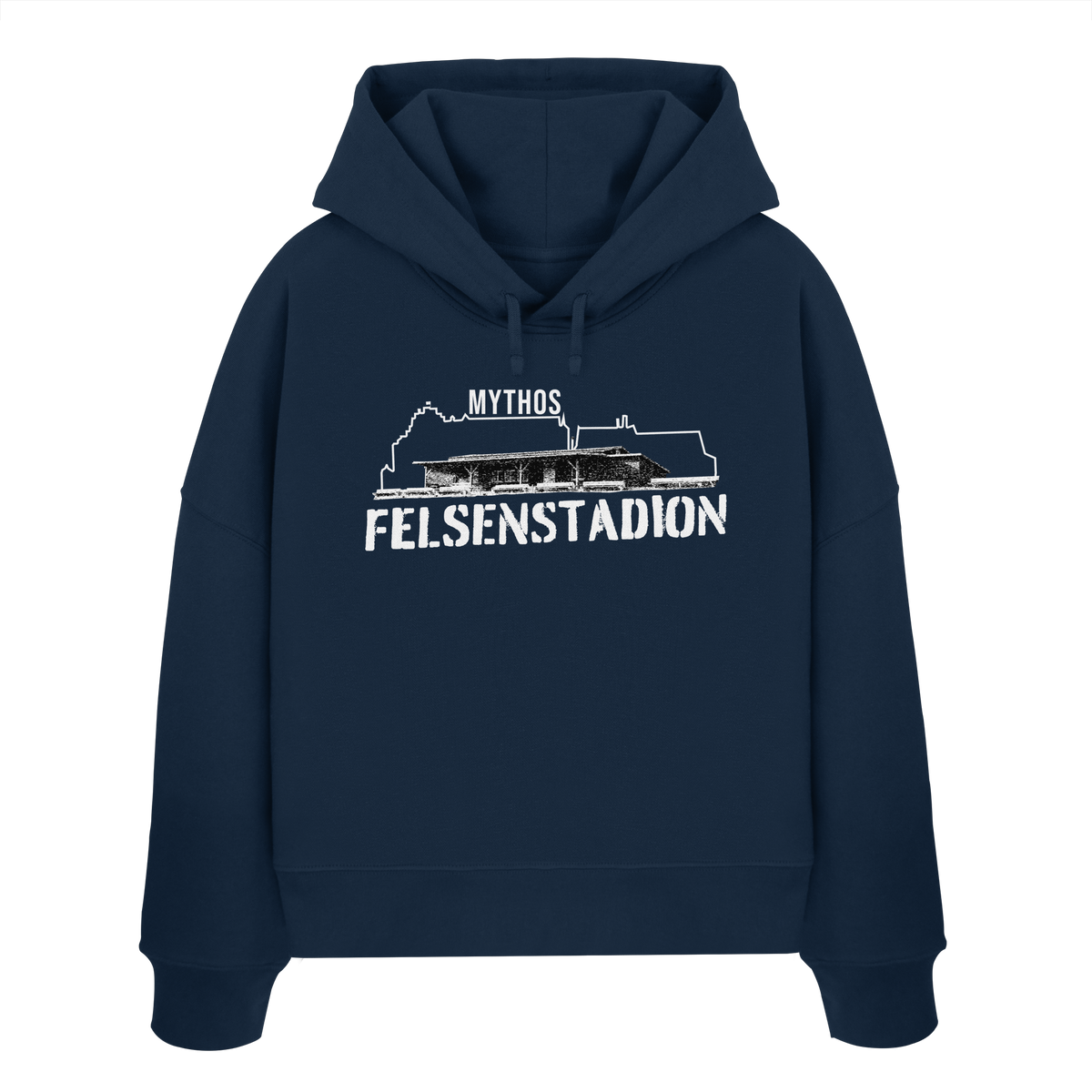 Felsenstadion - Womens Organic Boxcut Hoodie