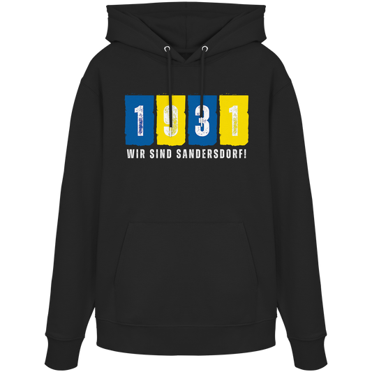 Wir sind Sandersdorf - Organic Hoodie Unisex