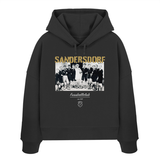 Gründungself - Womens Organic Boxcut Hoodie