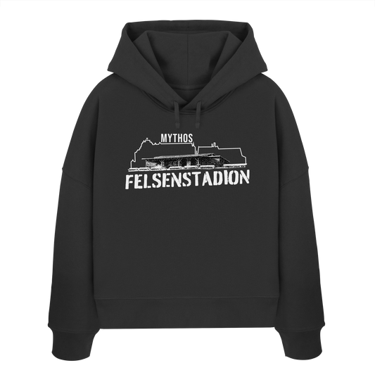 Felsenstadion - Womens Organic Boxcut Hoodie