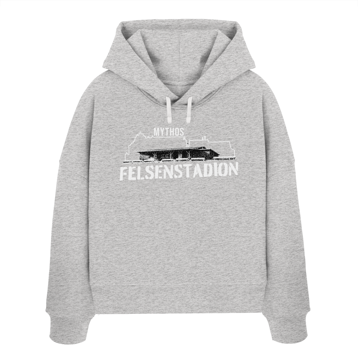 Felsenstadion - Womens Organic Boxcut Hoodie