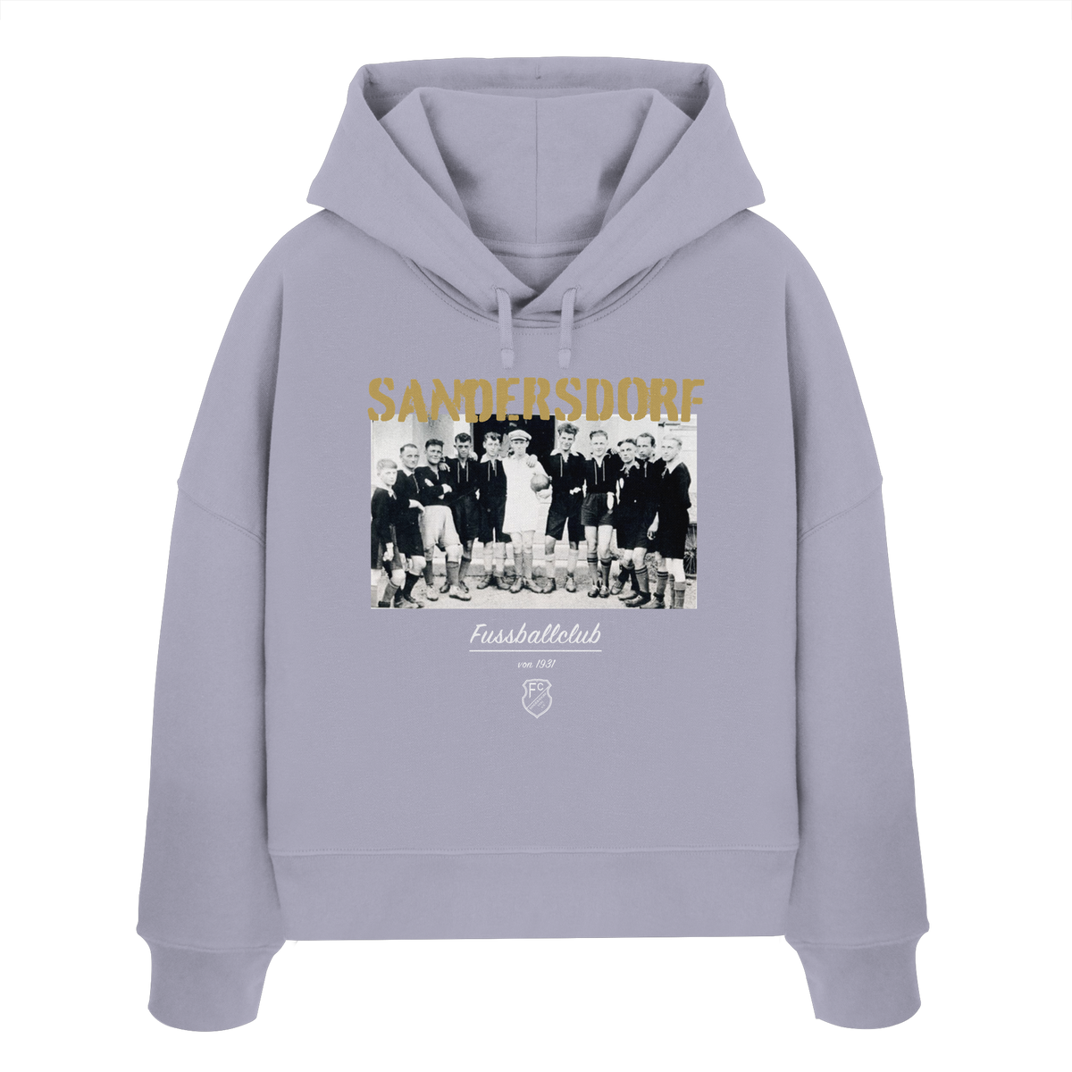 Gründungself - Womens Organic Boxcut Hoodie