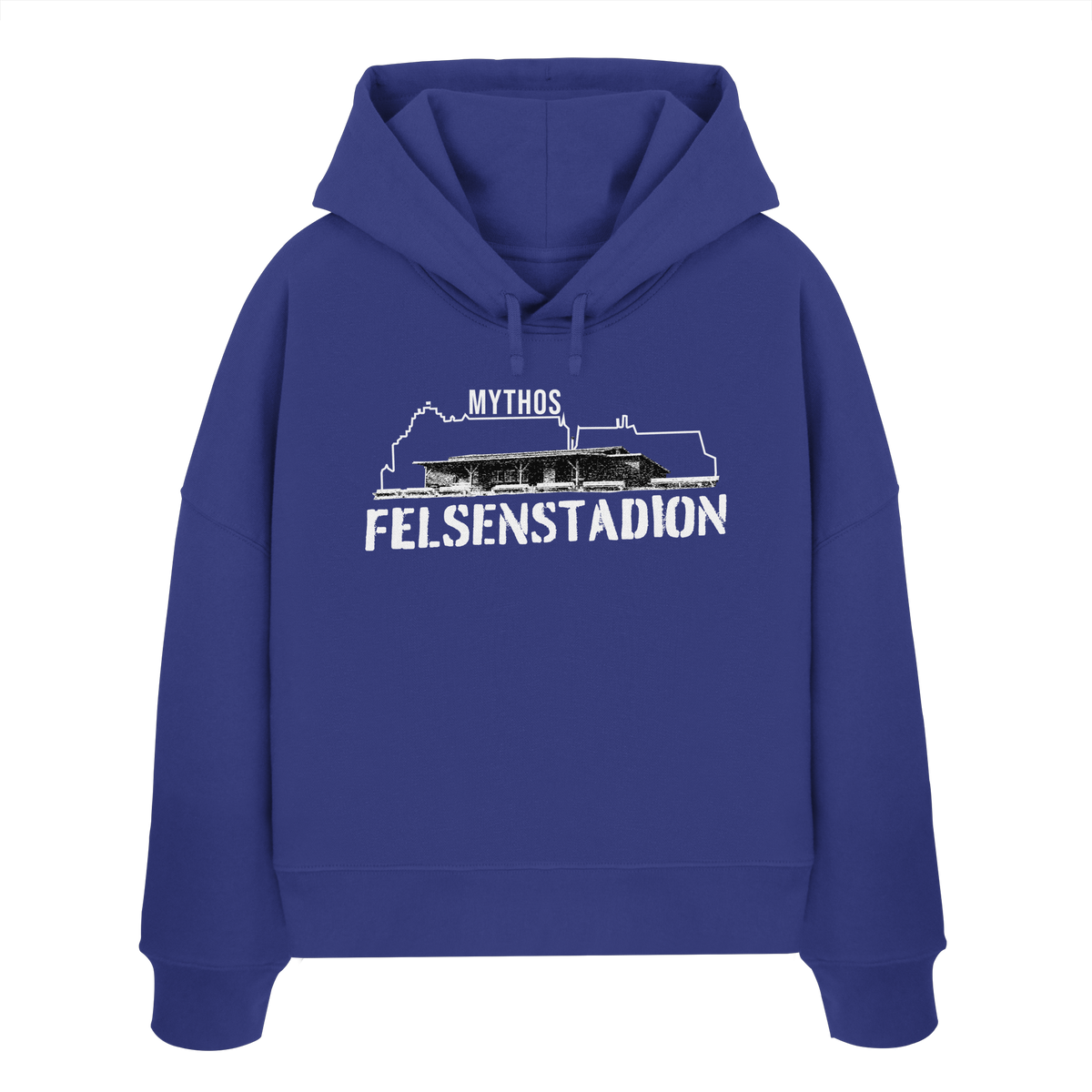 Felsenstadion - Womens Organic Boxcut Hoodie